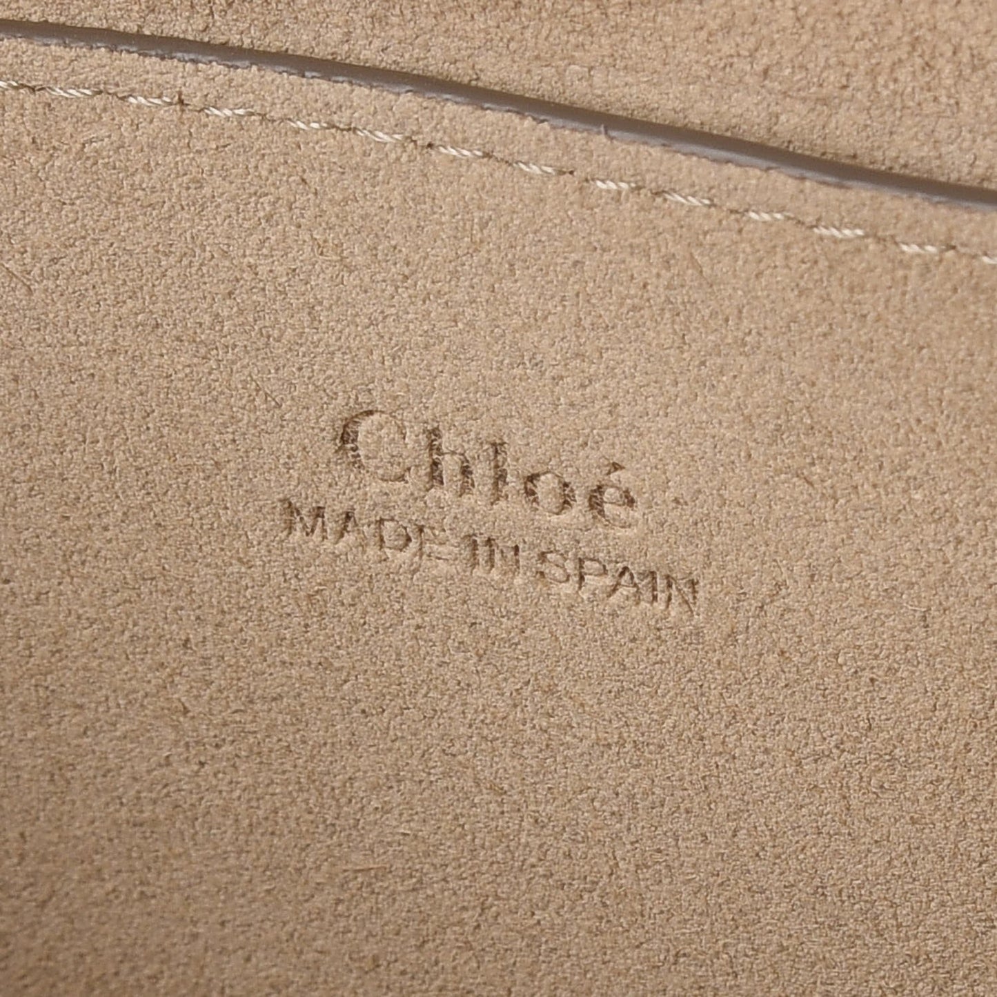 Suede Calfskin Small Faye Shoulder Bag Tobacco