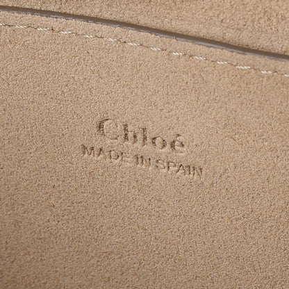Chloe Suede Calfskin Small Faye Shoulder Bag Tobacco 5 of 8