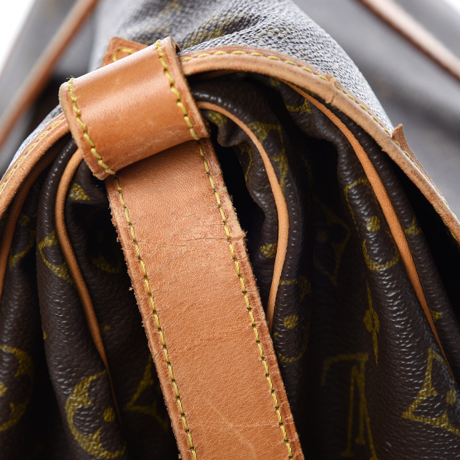 Louis Vuitton Monogram Saumur 35 13 of 16