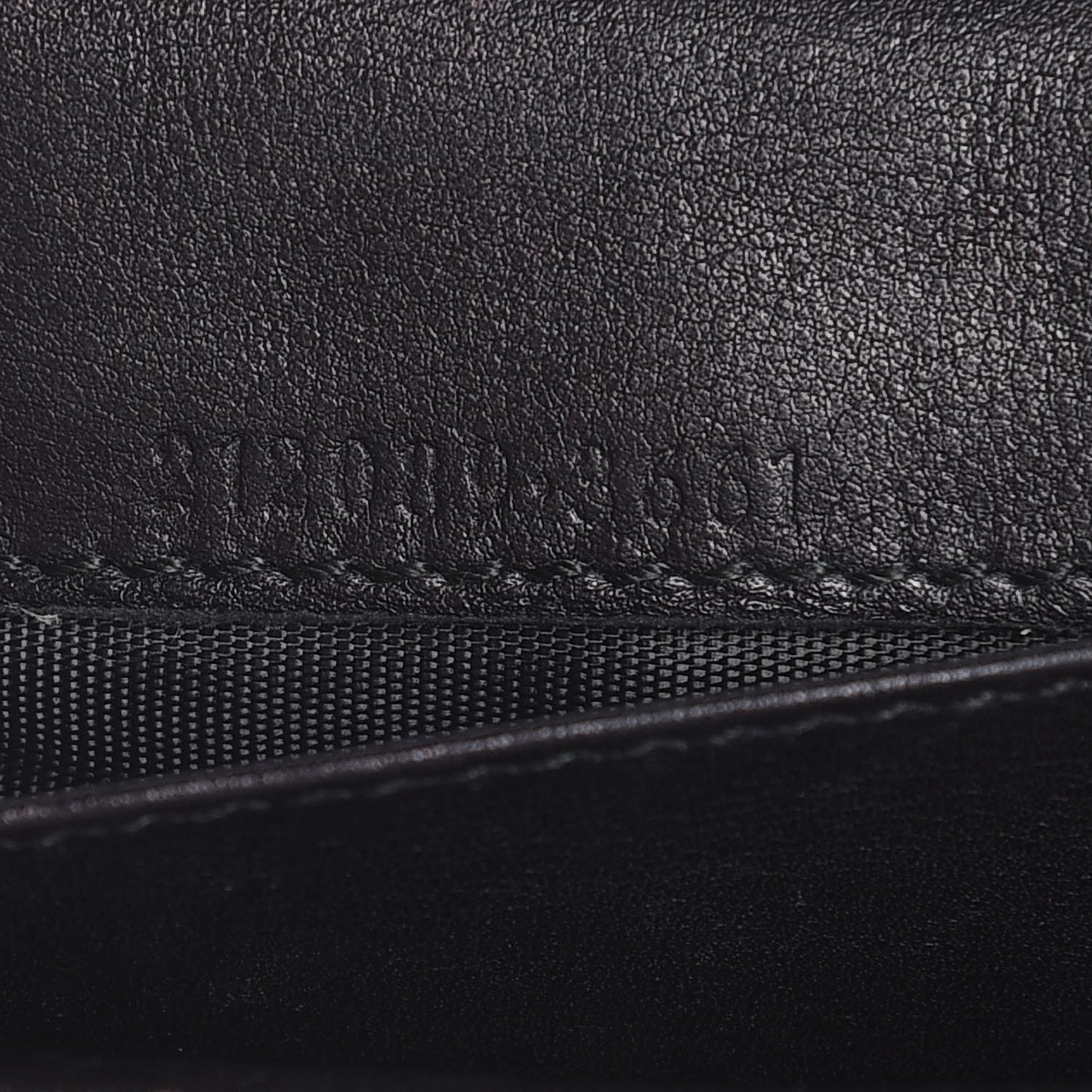 Guccissima Margaux Calfskin Icon Bar Continental Flap Wallet Black