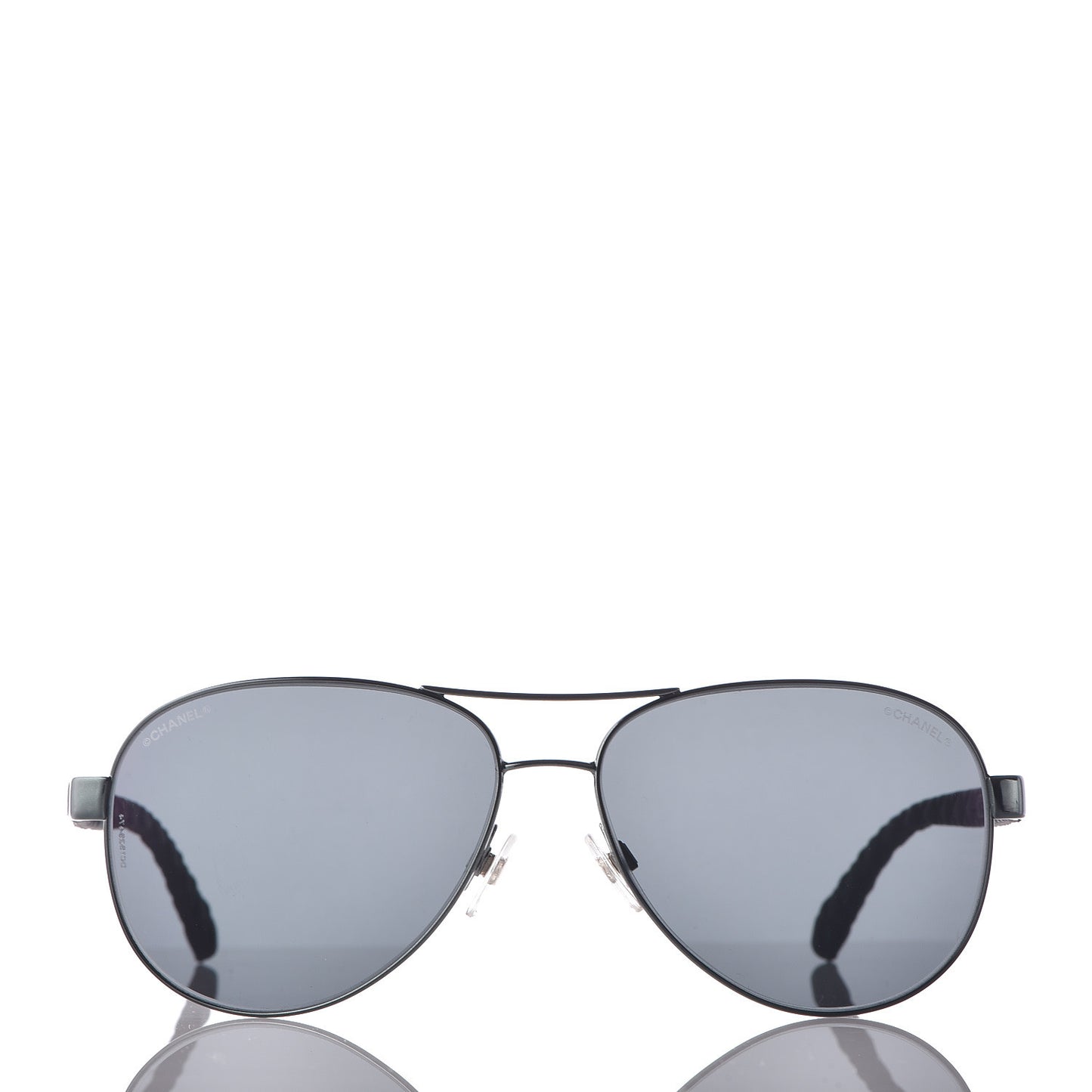 Pilot Summer Aviator Sunglasses 4204-Q Black