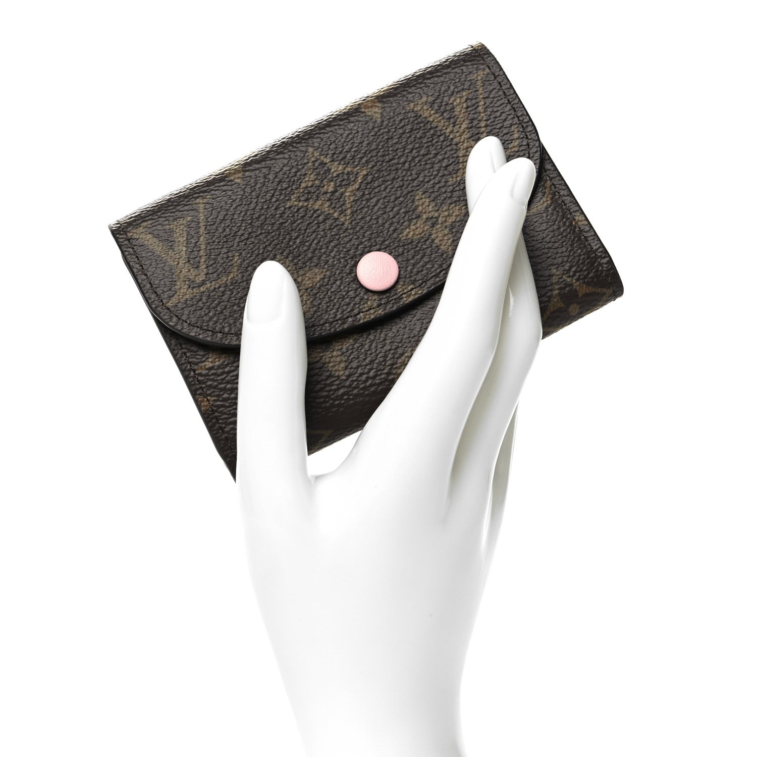 Louis Vuitton Monogram Rosalie Coin Purse Rose Ballerine 2 of 8