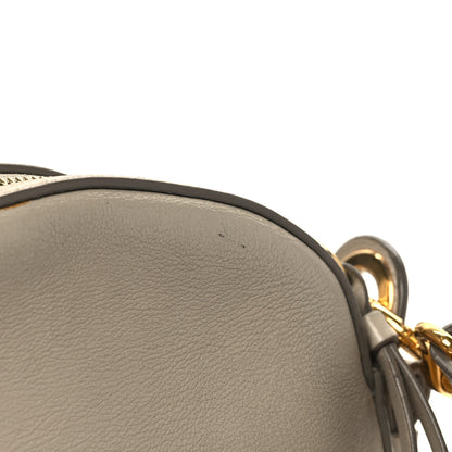 Chloe Smooth Calfskin Little Horses Embroidered Shoulder Bag Pastel Grey 11 of 11