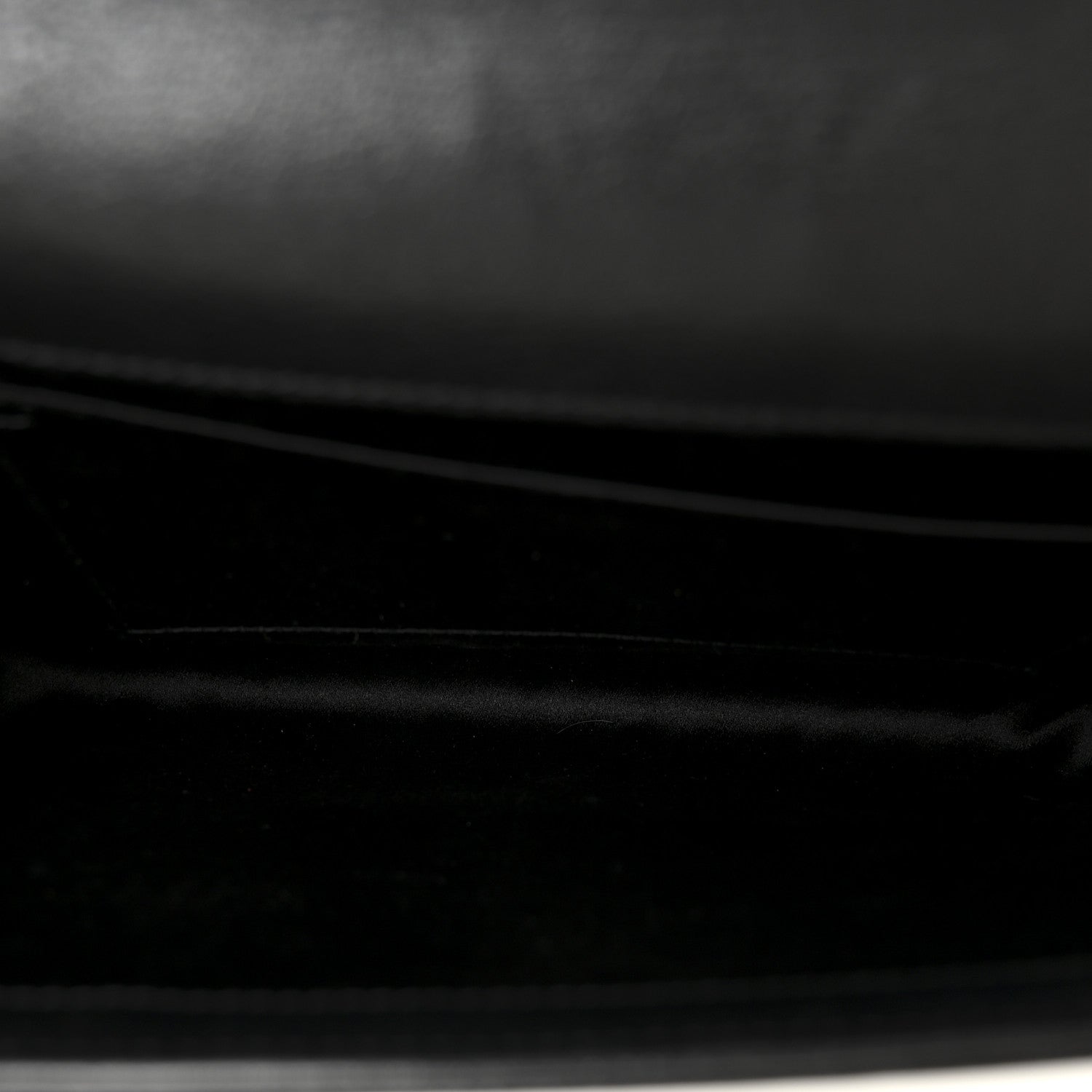 Saint Laurent Calfskin Monogram Large Belle De Jour Clutch Black 5 of 11