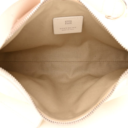 Givenchy Tumbled Calfskin Mini Voyou Boyfriend Party Bag White 5 of 10