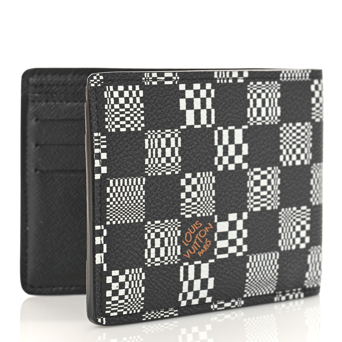Damier Distorted Multiple Wallet