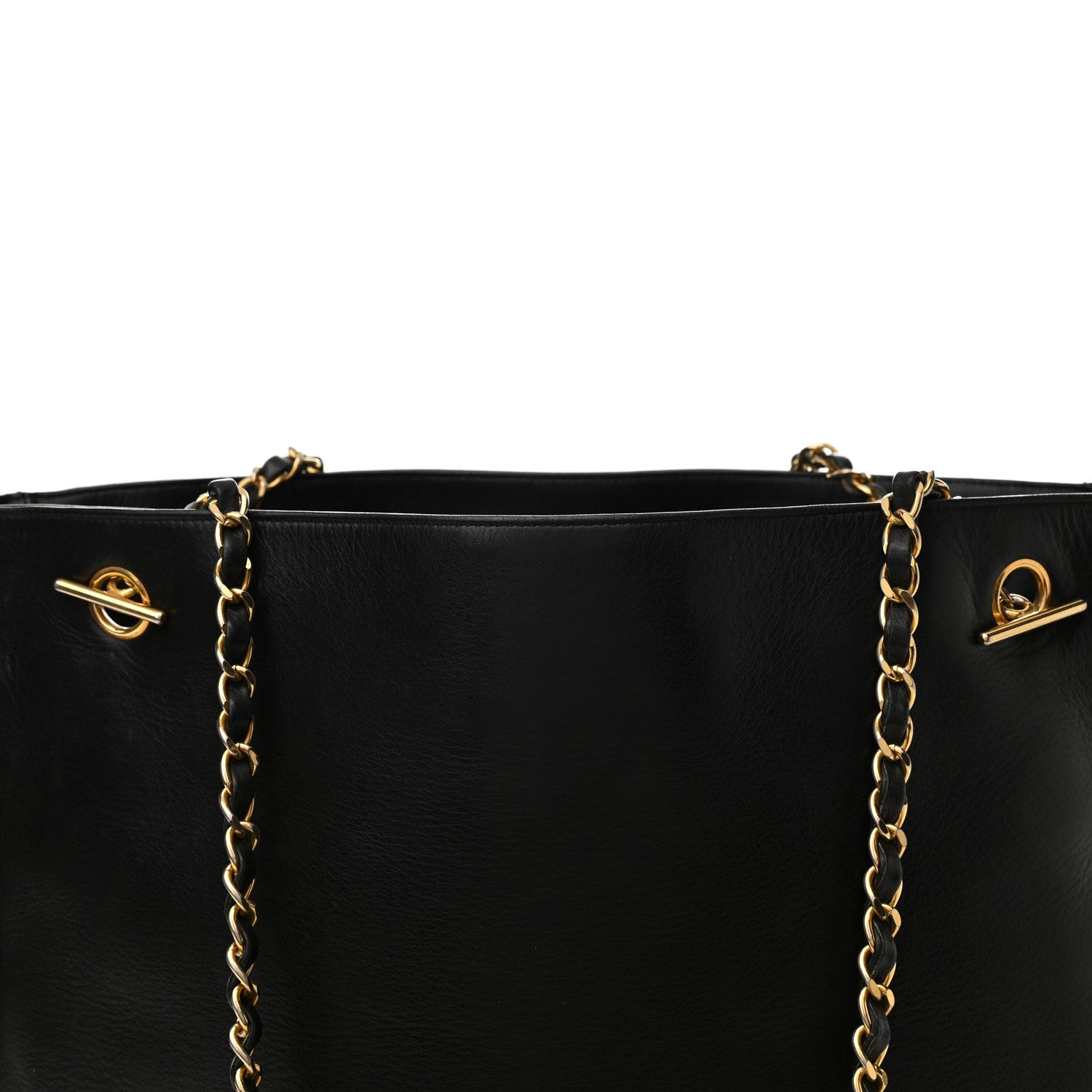 Chanel Lambskin Shoulder Bag Black 8 of 10