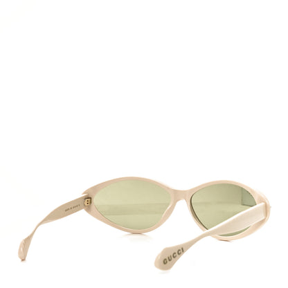 Gucci Acetate Cat Eye Sunglasses GG1377S White 4 of 7