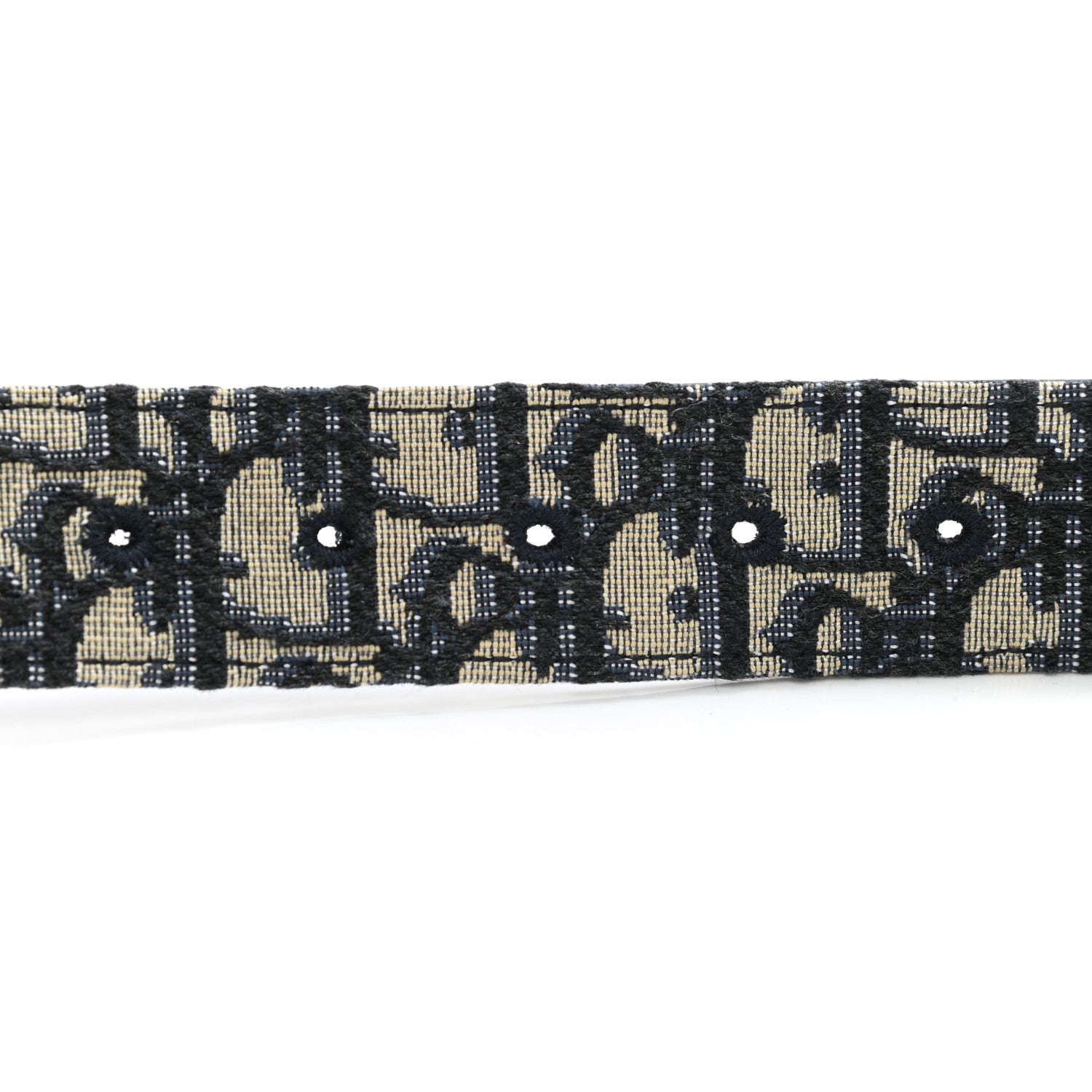 Christian Dior Oblique 35mm Belt 100 Blue Multi 3 of 6