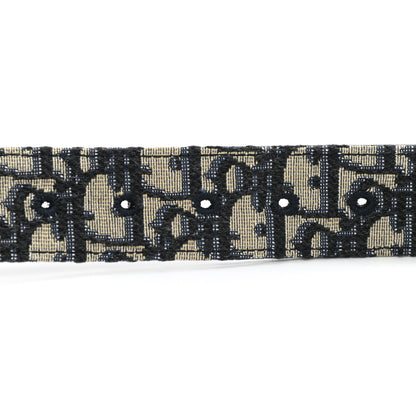Christian Dior Oblique 35mm Belt 100 Blue Multi 3 of 6