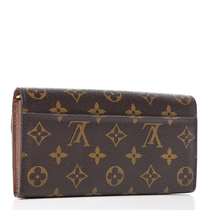 Louis Vuitton Monogram Sarah Wallet NM 3 of 9