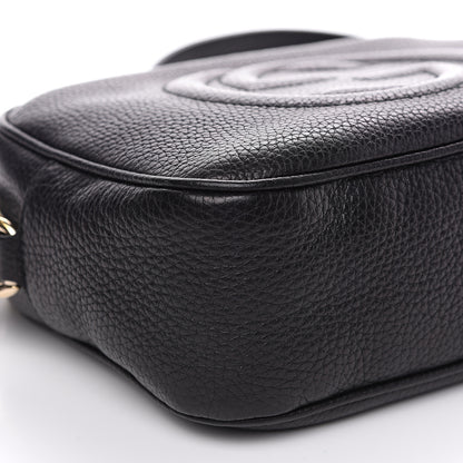 Gucci Pebbled Calfskin Small Soho Disco Bag Black 7 of 10