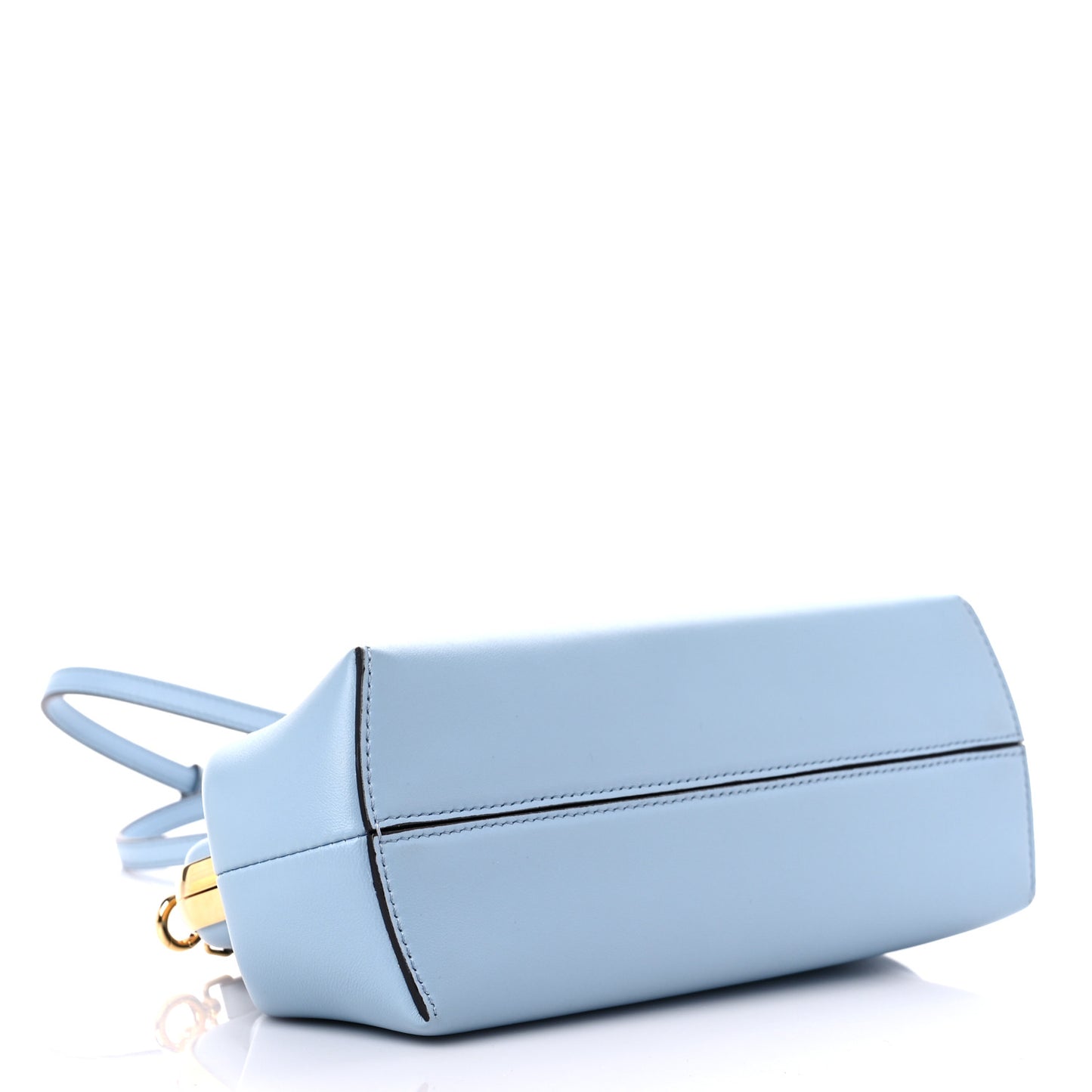 Shiny Nappa Small Fendi First Azzurro Baby