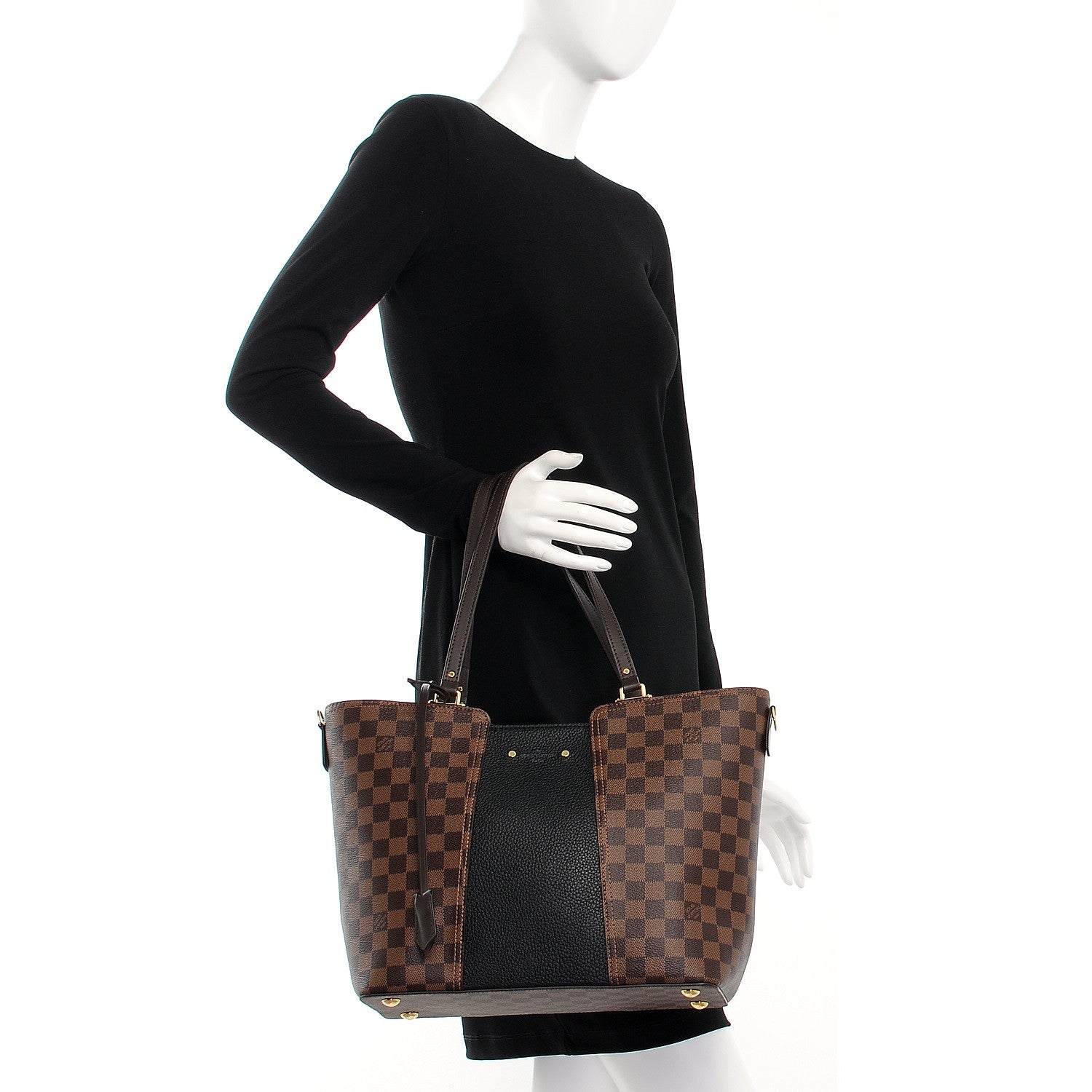 Louis Vuitton Damier Ebene Jersey Black 3 of 8