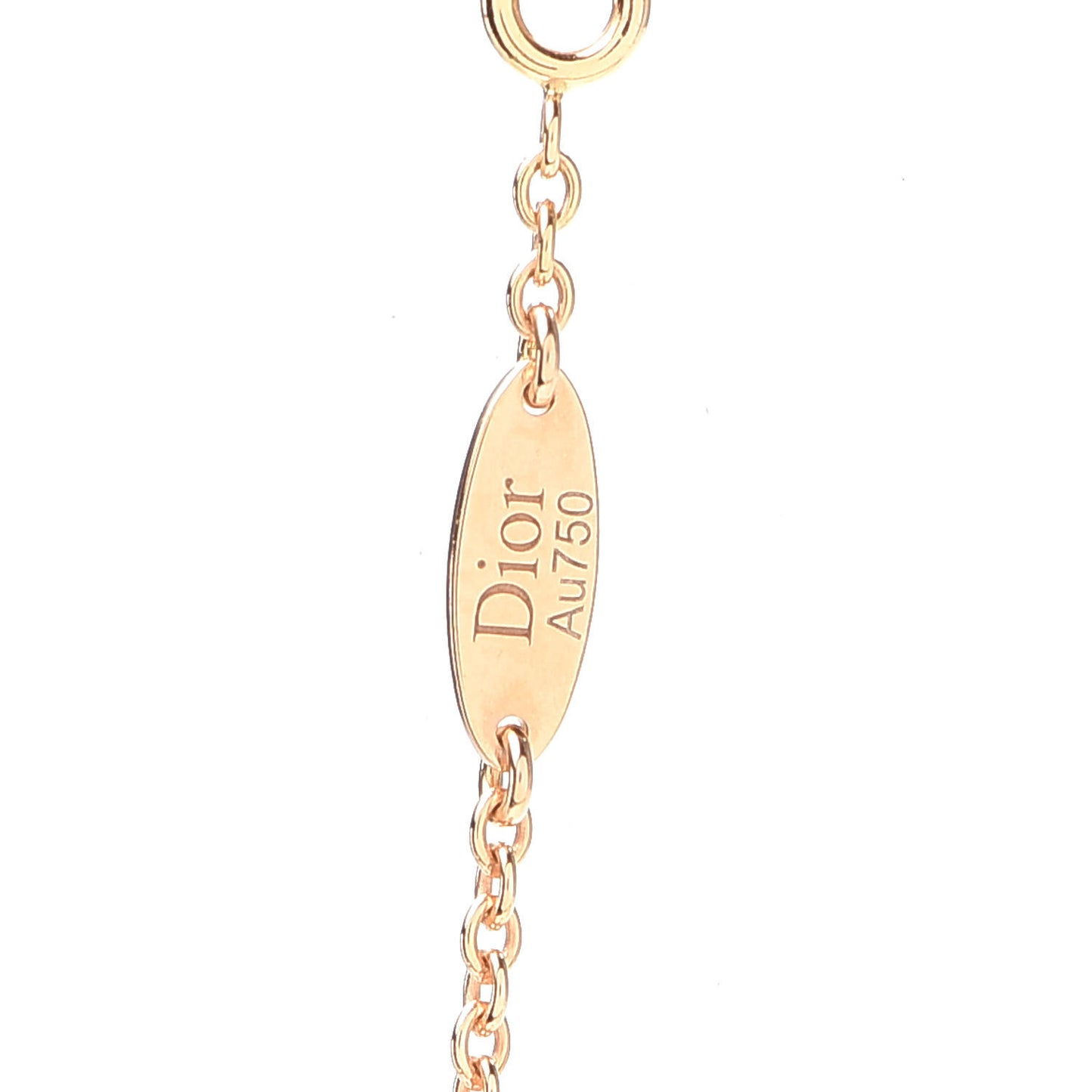 18K Rose Gold Diamond Rose Quartz Rose Des Vents Necklace