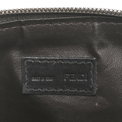 Fendi Pequin Cosmetic Pouch Tobacco 6 of 9