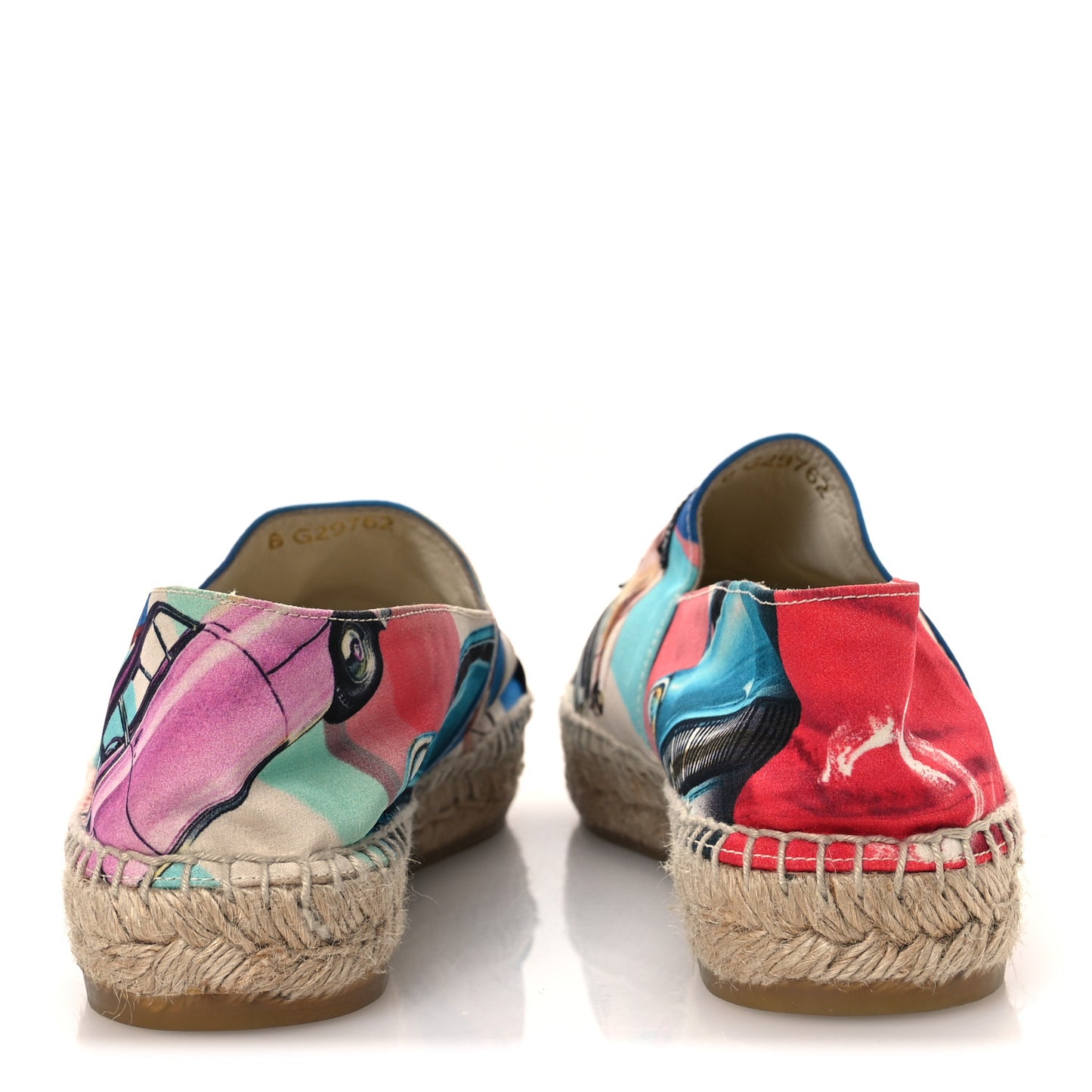 Fabric Patent CC Espadrilles 39 Multicolor Black
