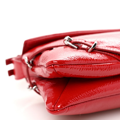 Givenchy Patent Calfskin Small P'tit Voyou Shoulder Bag Vermillon 8 of 10