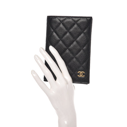 Chanel Caviar Quilted Passport Holder Black 2 of 8