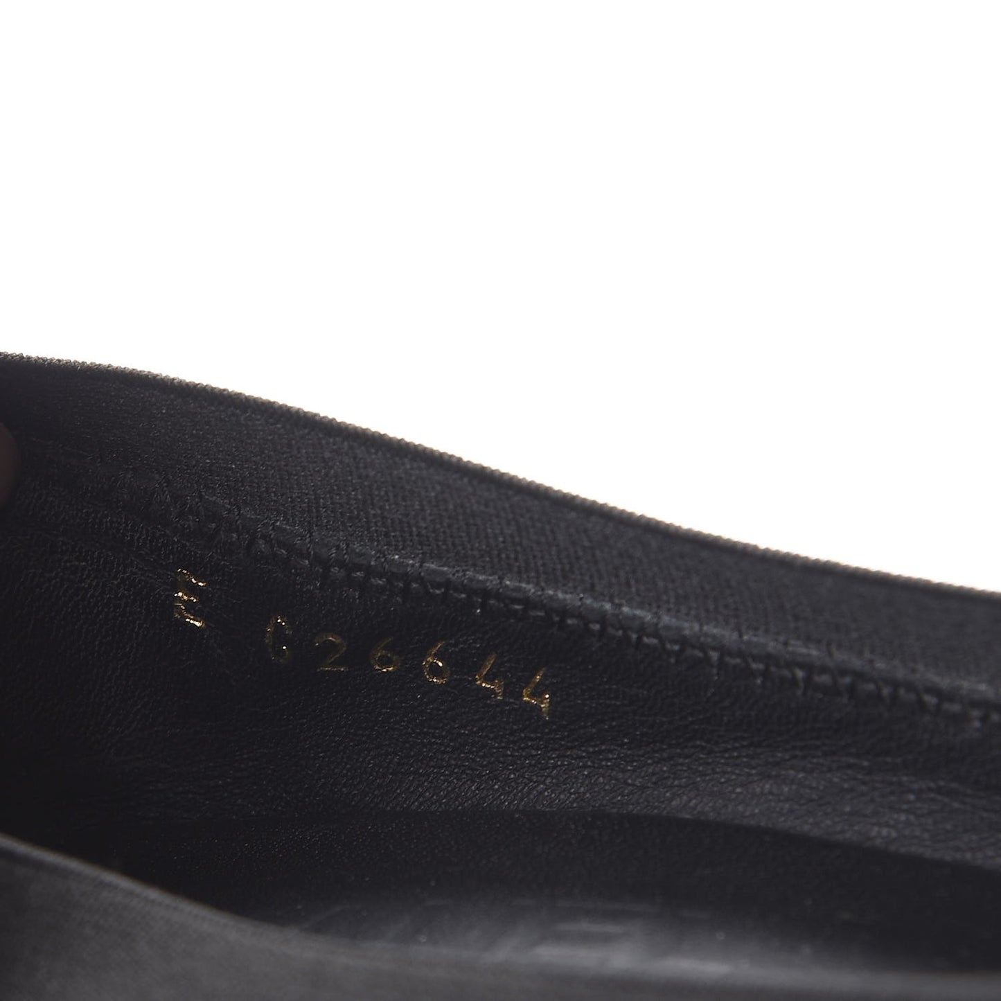 Lambskin Patent Elastic Stretch CC Pumps 40 Black