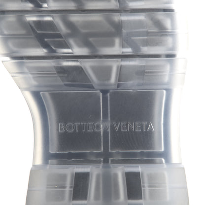 Bottega Veneta Calfskin The Tire Cropped Chelsea Short Boots 36 Black Transparent 7 of 9