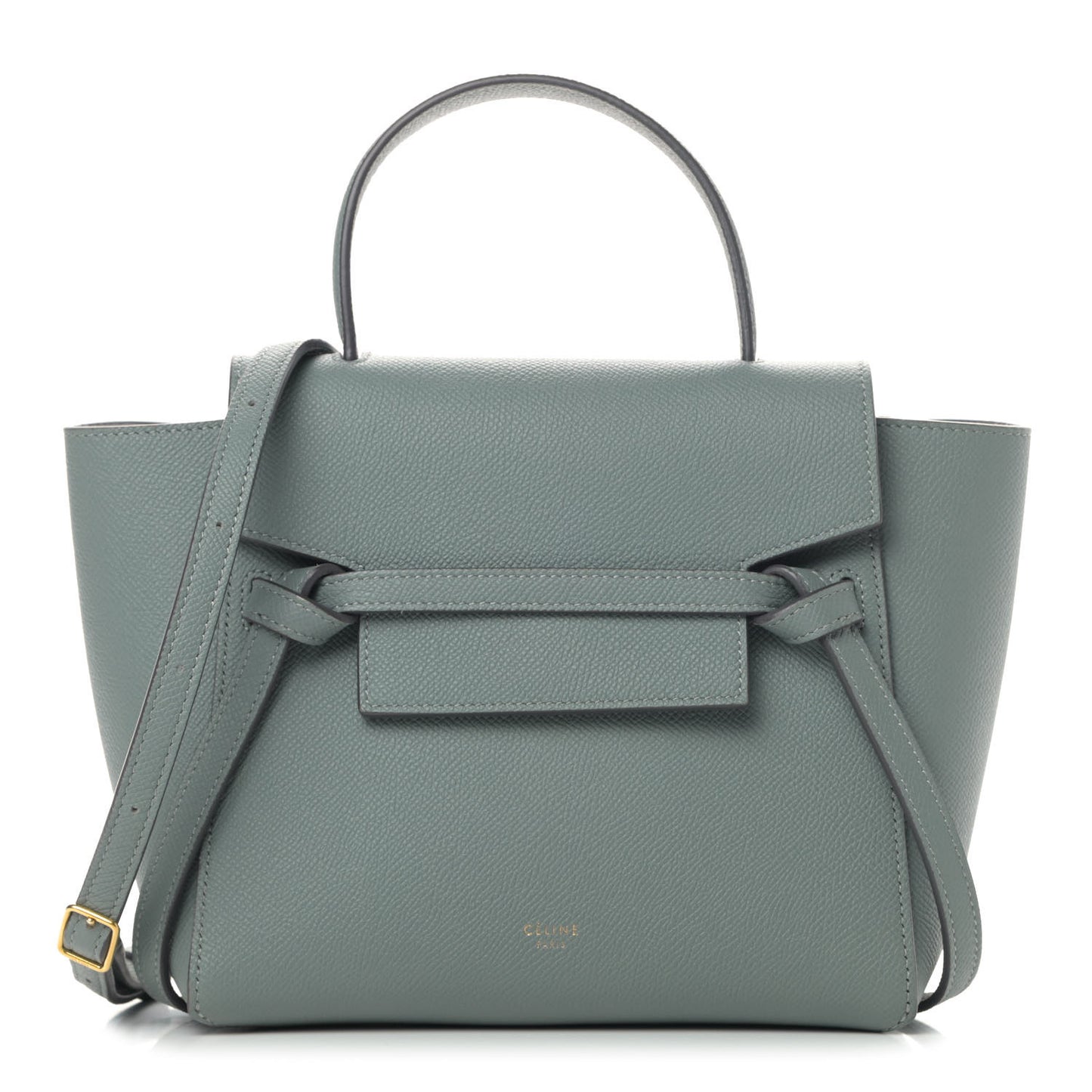 Grained Calfskin Nano Belt Bag Mineral