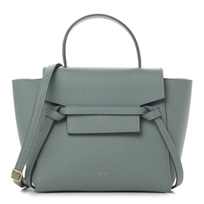 Celine Grained Calfskin Nano Belt Bag Mineral 1 of 5