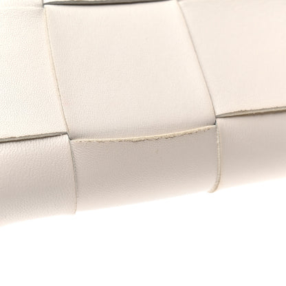 Bottega Veneta Nappa Maxi Intrecciato Zip Around Wallet White 10 of 10