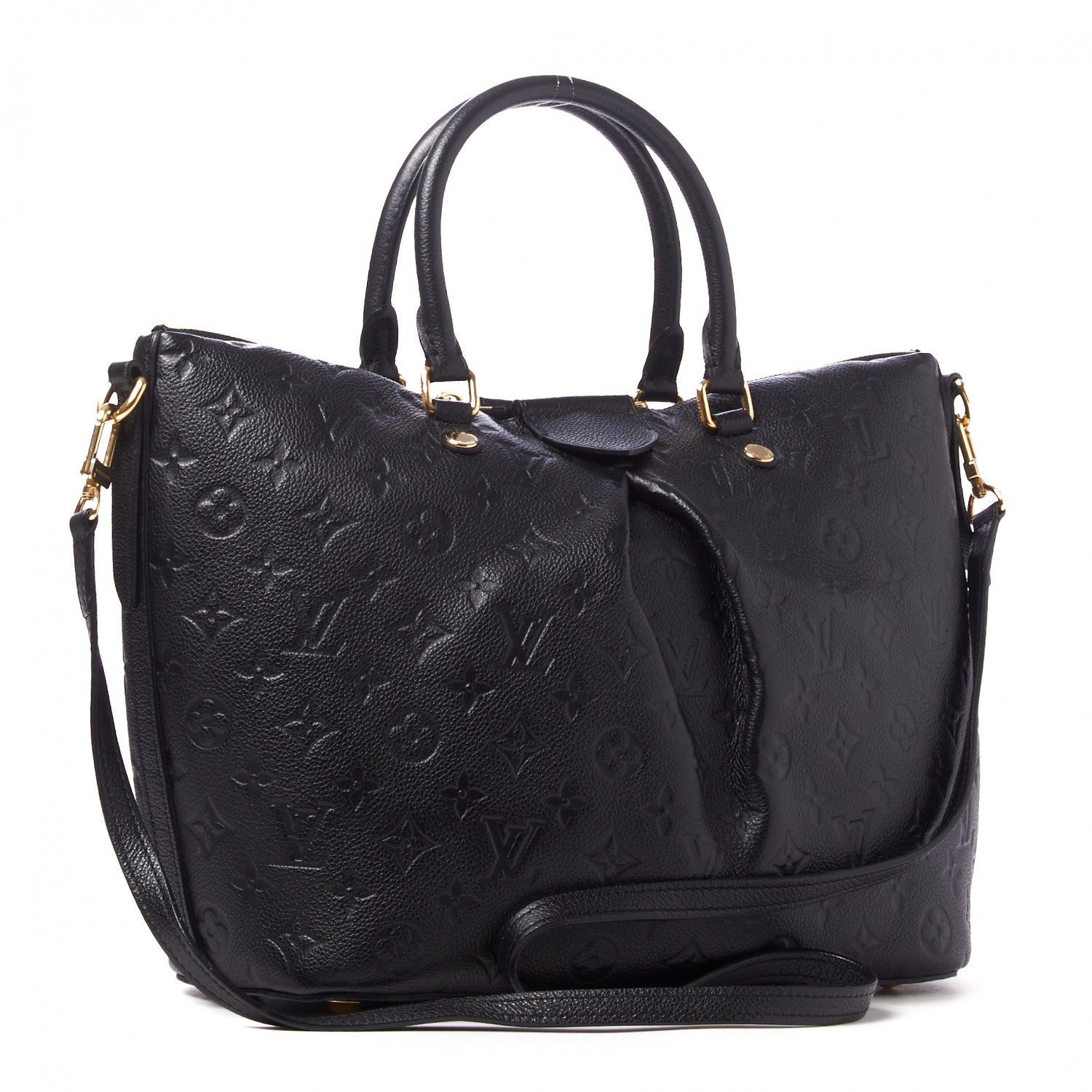 Louis Vuitton Empreinte Mazarine MM Black 2 of 8