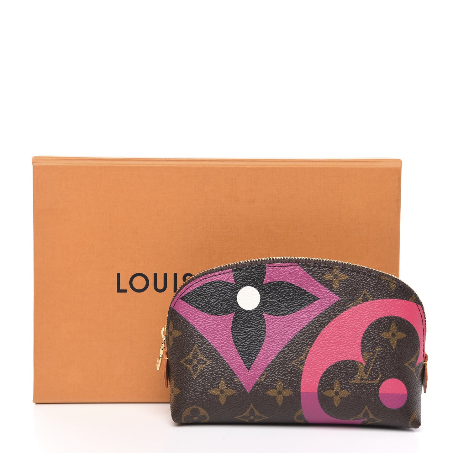 Monogram Game On Cosmetic Pouch