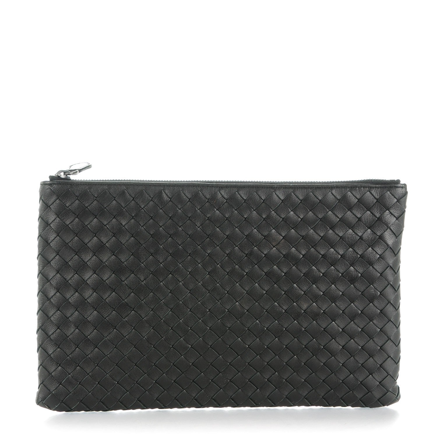 Bottega Veneta Nappa Intrecciato Document Case Nero Black 1 of 7