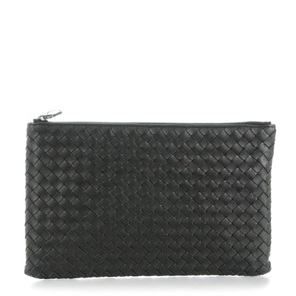 Bottega Veneta Nappa Intrecciato Document Case Nero Black 1 of 7