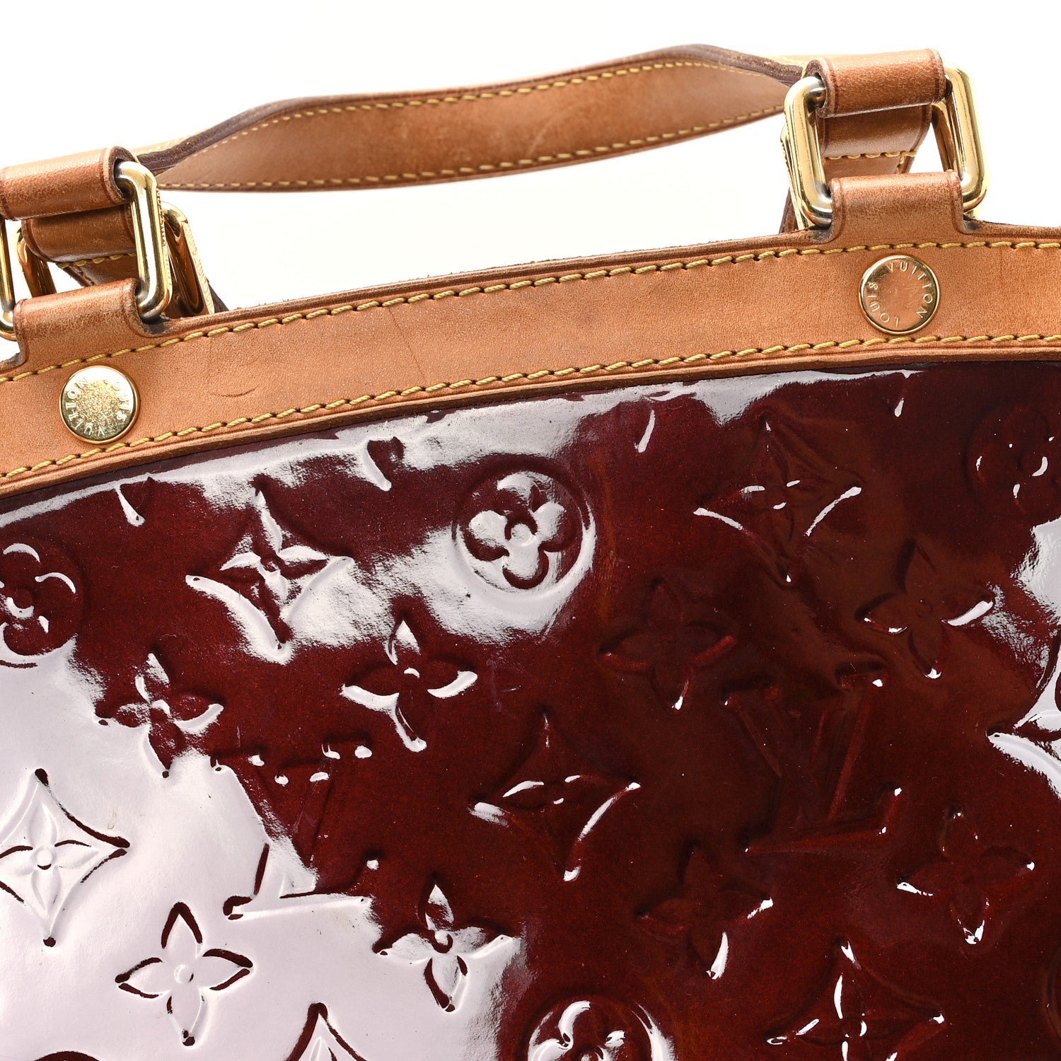 Louis Vuitton Vernis Brea GM  Amarante 10 of 10