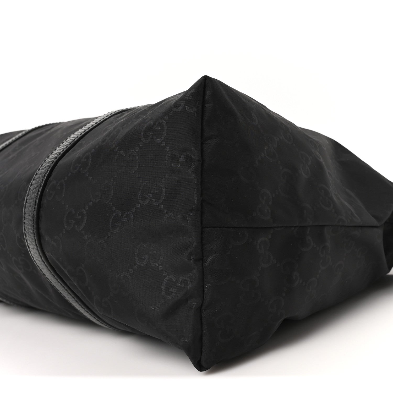 Gucci Nylon Monogram Tote Black 10 of 10
