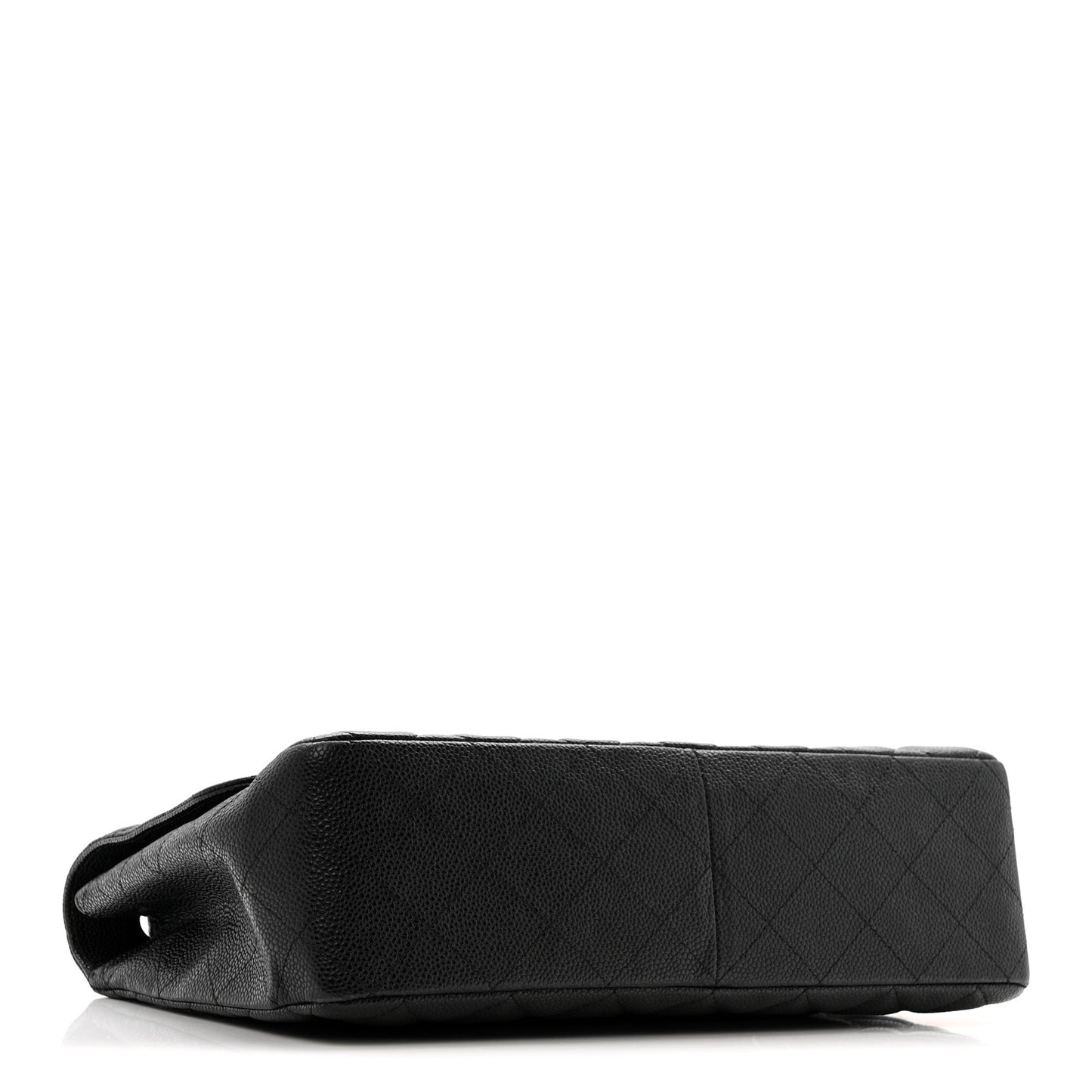 Caviar Quilted Jumbo Single Flap Black