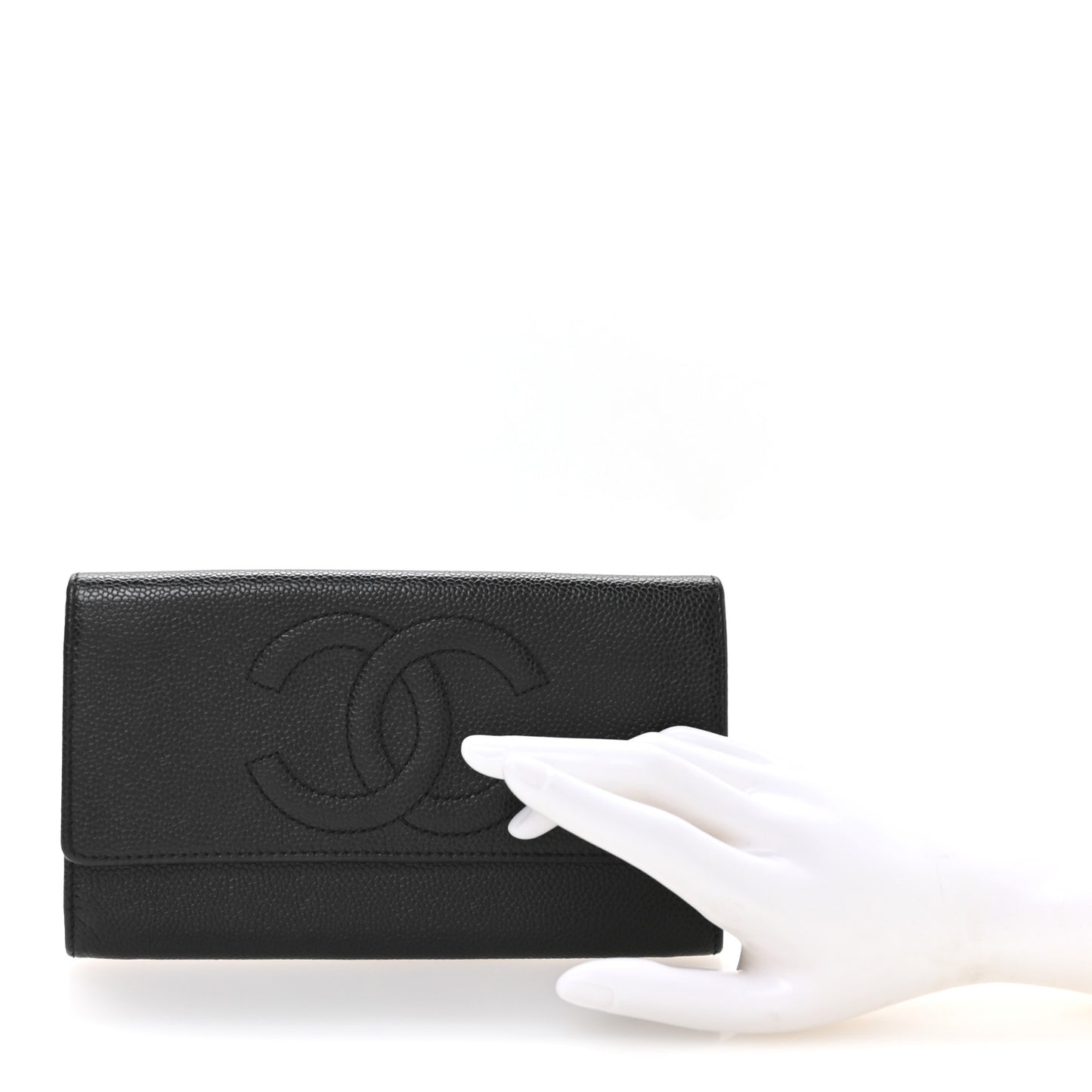 Caviar Timeless CC Wallet Black