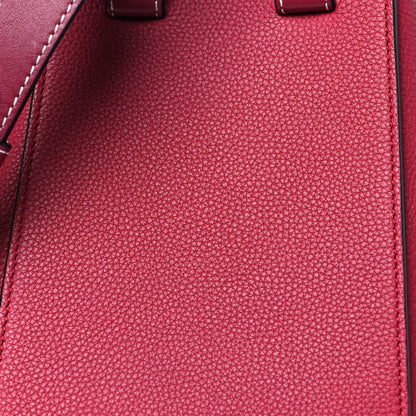 Loewe Grained Calfskin Small Hammock Shoulder Bag Raspberry 8 of 10