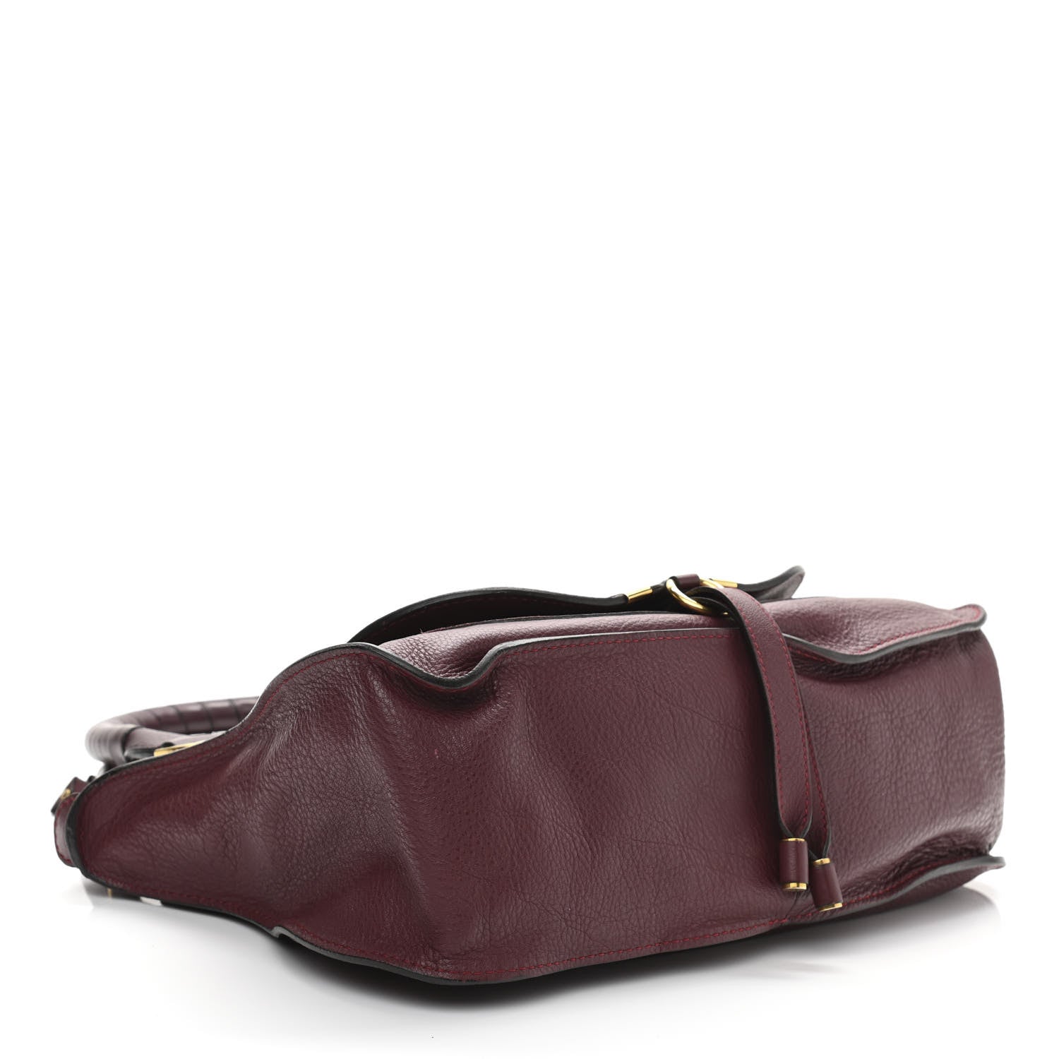 Chloe Calfskin Medium Marcie Satchel Dark Velvet 3 of 11