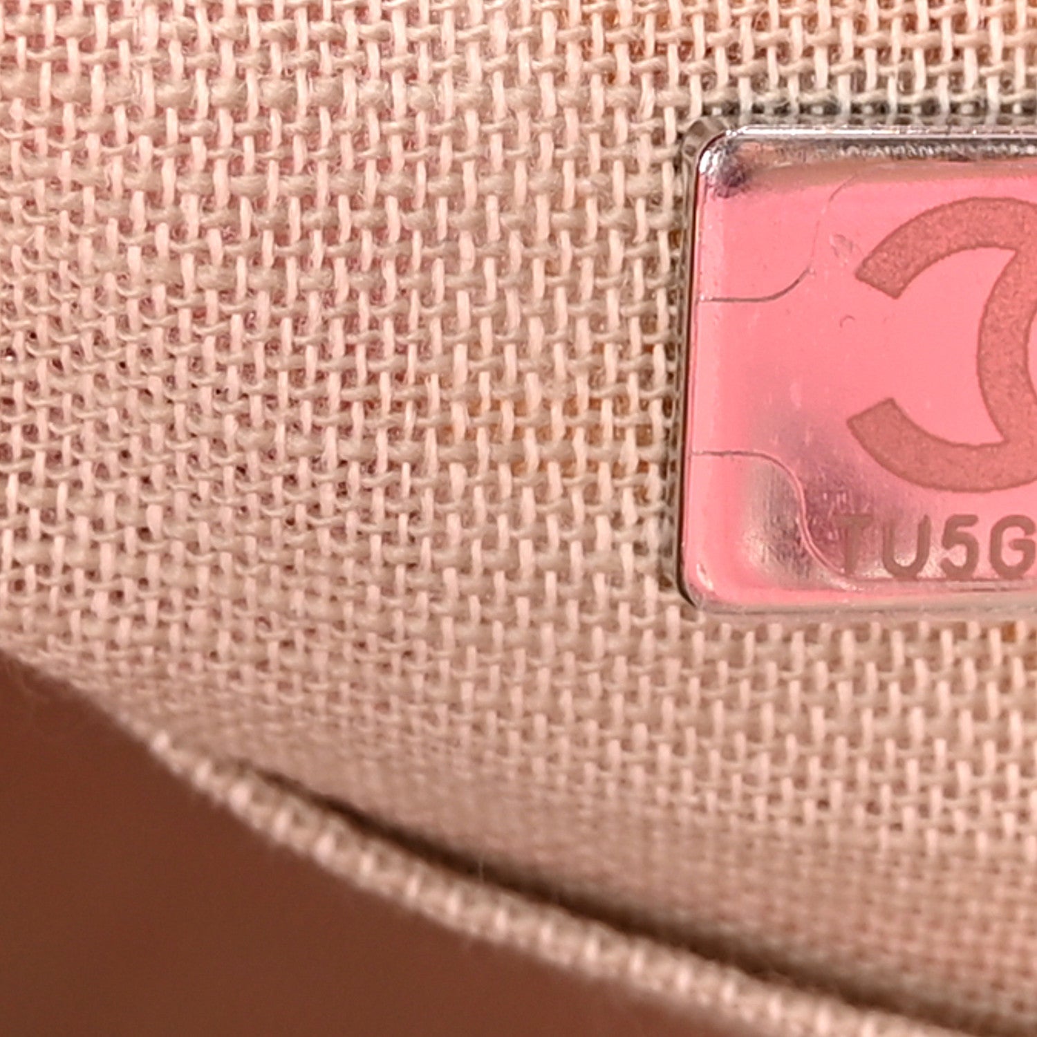Chanel Mixed Fibers Small Deauville Tote Pink 8 of 11