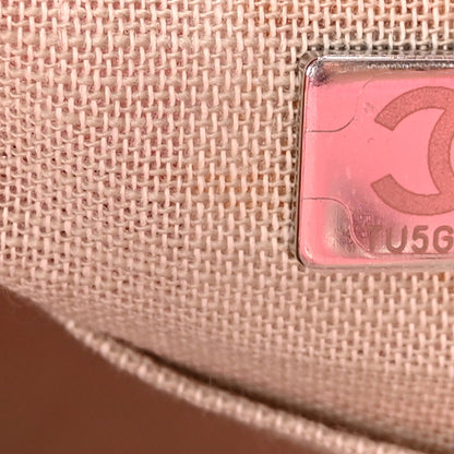 Chanel Mixed Fibers Small Deauville Tote Pink 8 of 11