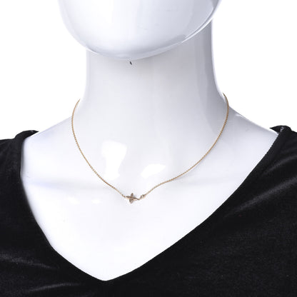 Louis Vuitton 18K Pink Gold Diamond Idylle Blossom Pendant Necklace 2 of 6