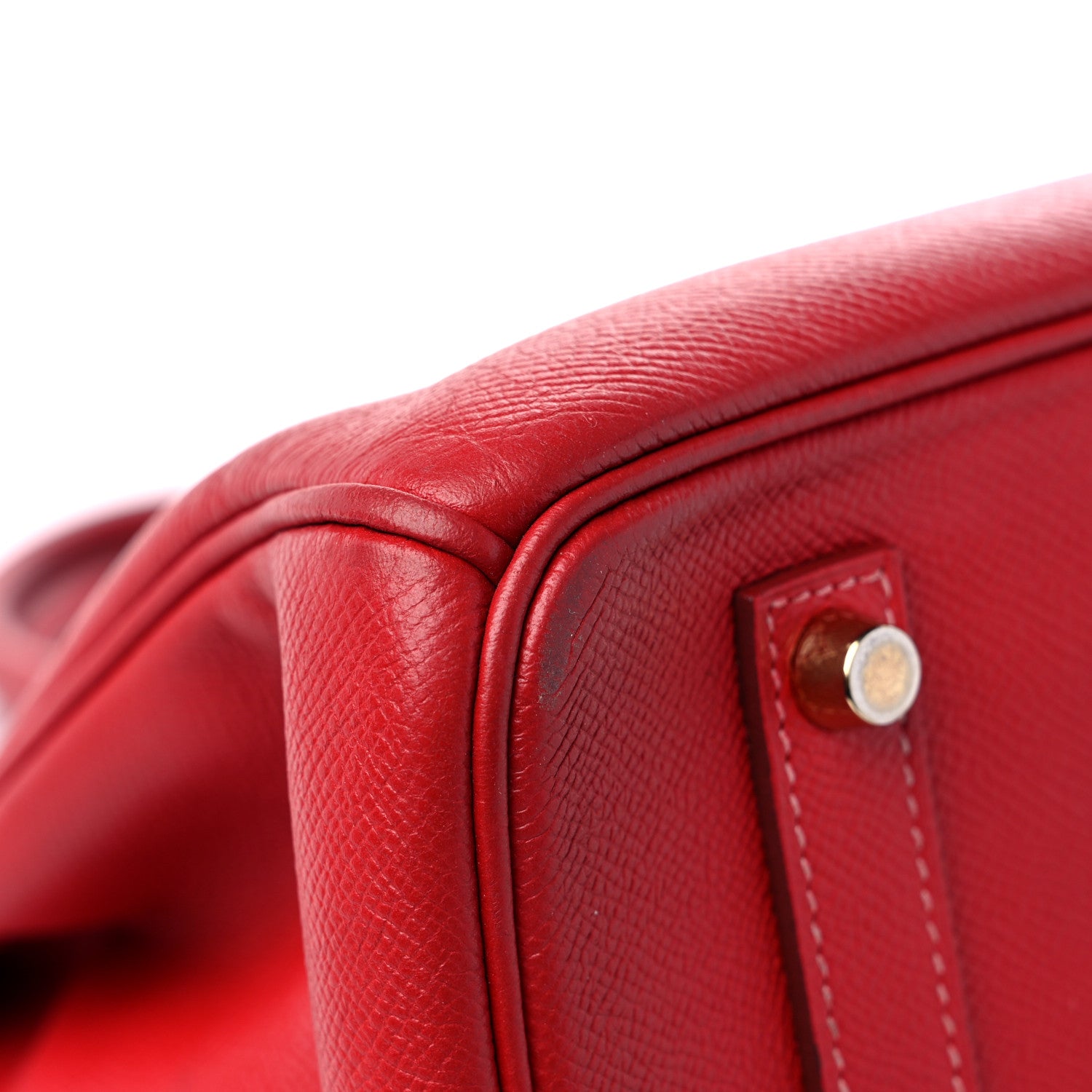 Hermes Epsom Candy Birkin 35 Rouge Casaque Bleu Thalassa 10 of 24