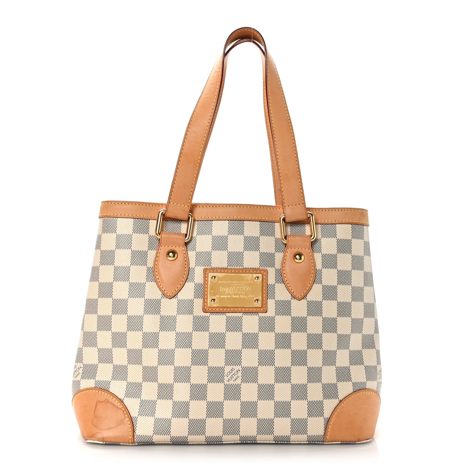 Louis Vuitton Damier Azur Hampstead PM 1 of 10