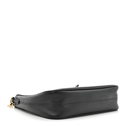 Prada Saffiano Lux Re-Edition 2005 Shoulder Bag Black 7 of 31