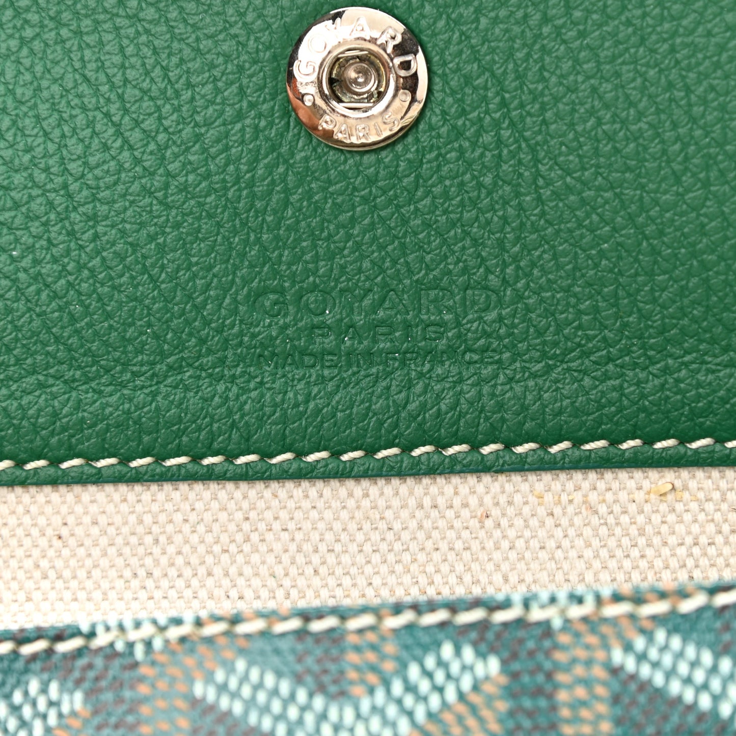 Goyardine Saint Louis GM Green