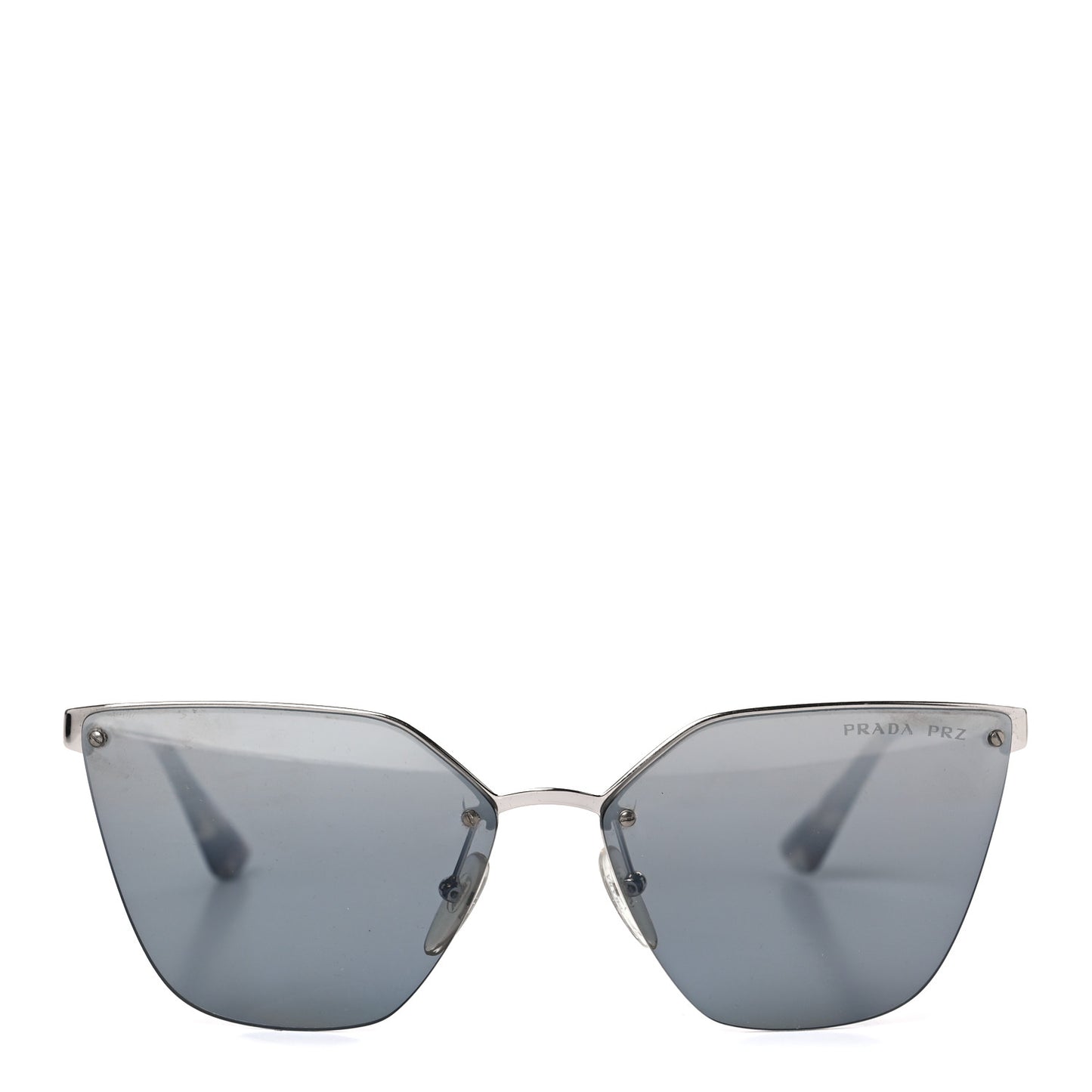 Polarized Cat Eye Sunglasses SPR 68T Silver
