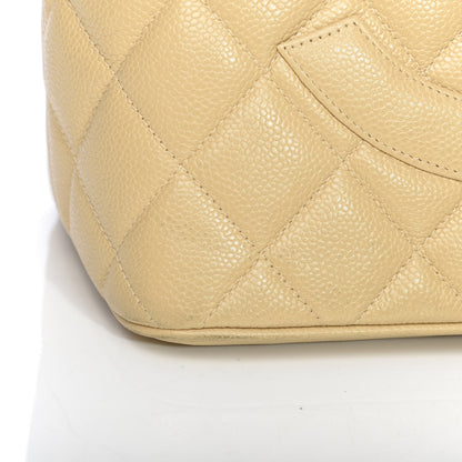 Chanel Caviar Quilted Medallion Tote Beige 9 of 14