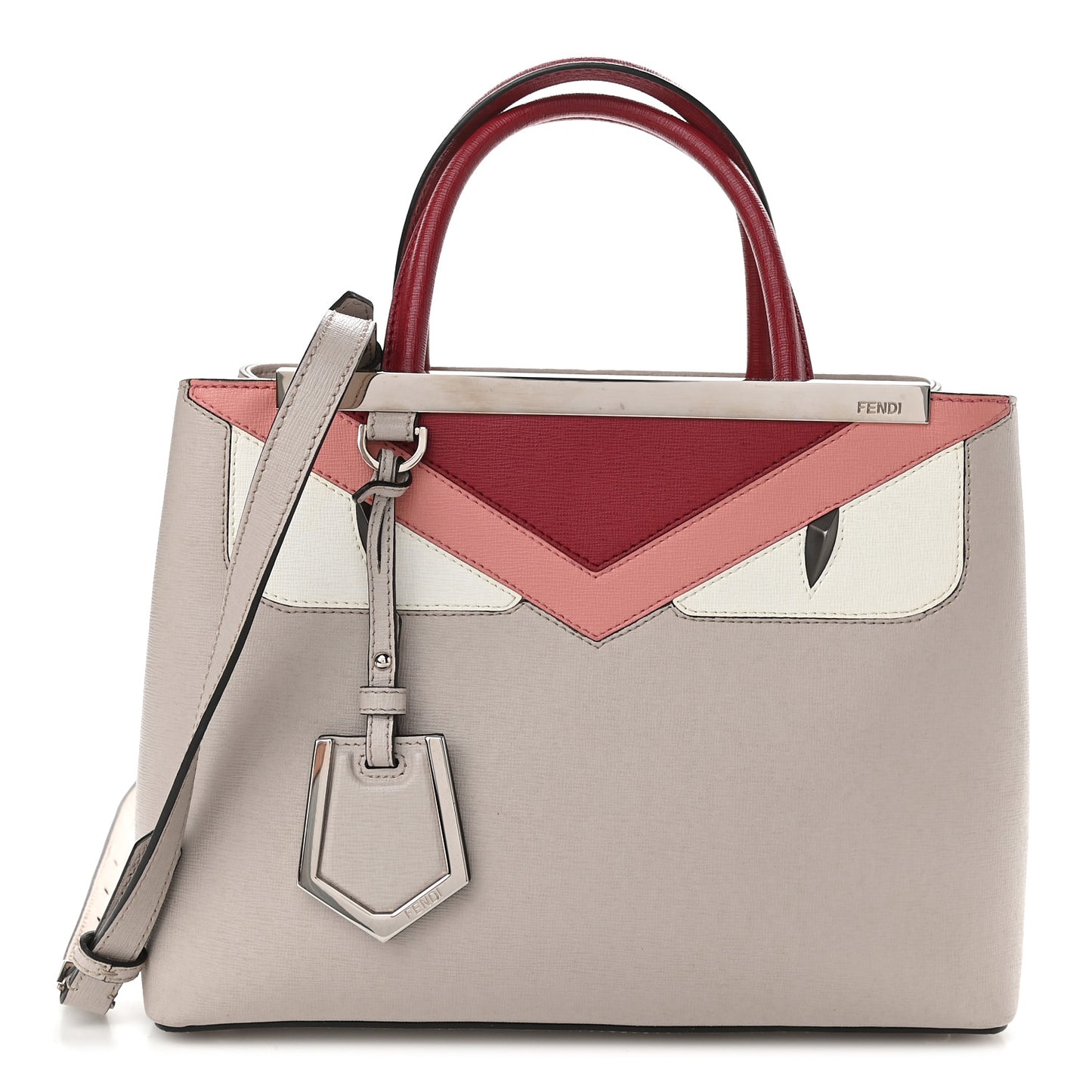 Vitello Elite Monster Petite 2Jours Tote Polvere Ribes Multicolor