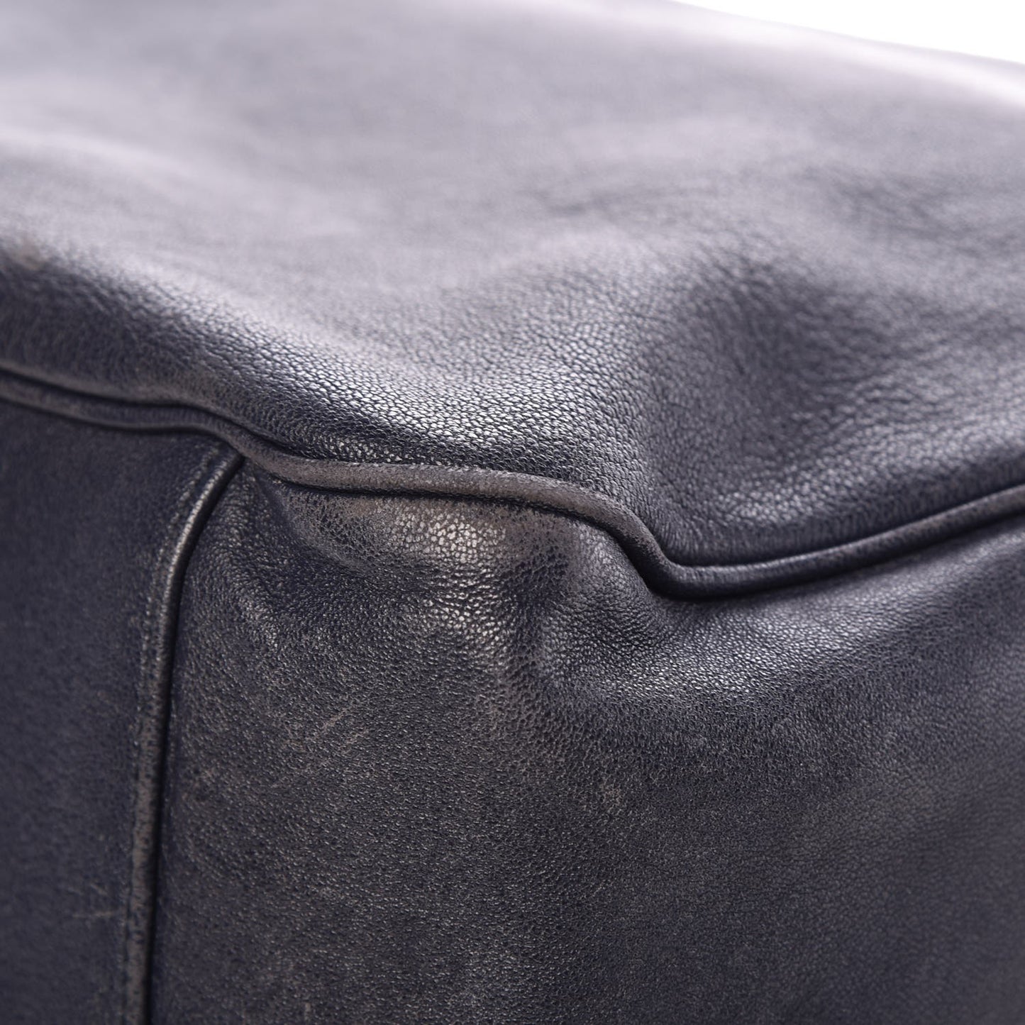 Goatskin Large Roady Hobo Navy