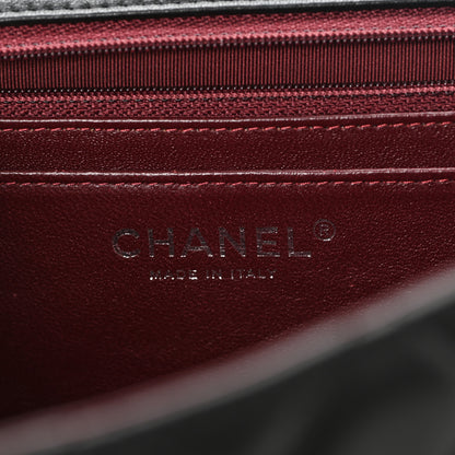 Chanel Lambskin Quilted Maxi Single Flap Black 6 of 10